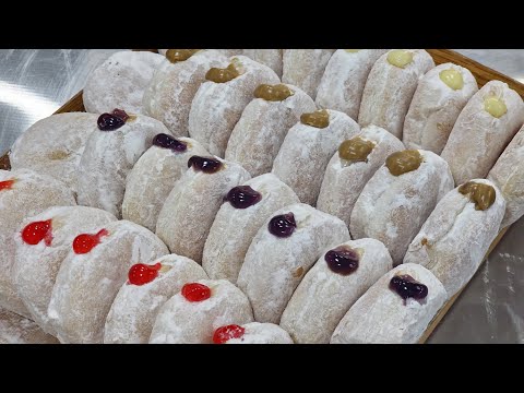 BAVARIAN AND FRUIT FILLED DONUTS RECIPE PANG NEGOSYO!
