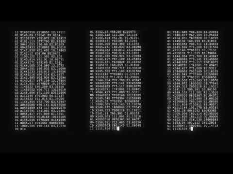 1H Long Relaxing Coding Screensaver Encrypted Programming Code Video VJ Loop no sound, no music