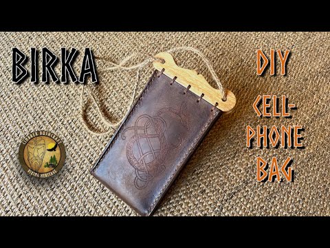 DIY Birka Cell Phone Bag