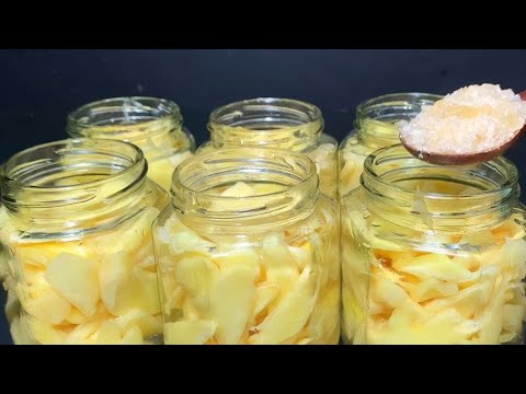 分享妈妈用了30年腌糖醋姜的方法，酸甜脆嫩不辣口，放上一年不坏