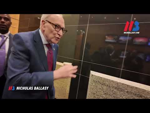 Schumer dodges question on Trump's Iran authority vs. Obama's war in Libya