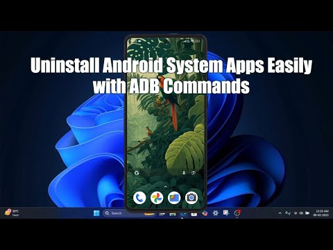 How to Uninstall Any System Apps on Android Using ADB Commands (2025) | Boost Performance!