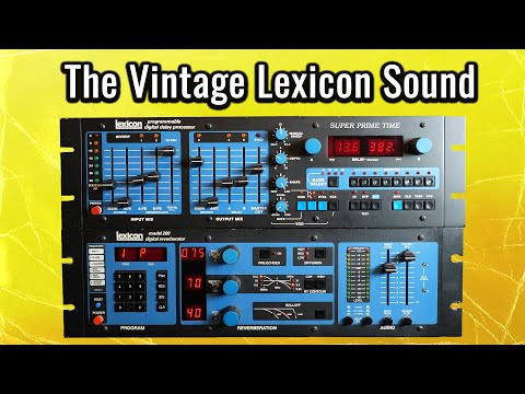 The Vintage Lexicon Sound