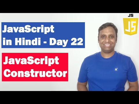 JavaScript Constructor  | Step by step JavaScript in Hindi | Day22