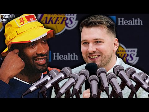 Gil's Arena Reacts To Luka Doncic's Lakers Introduction