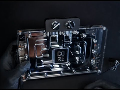 MSI RTX 5090 Gaming Trio OC Disassembly Alphacool CORE Waterblock Thermal Grizzly PTM PhaseSheet