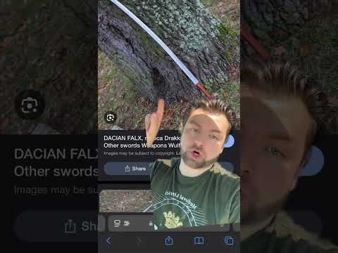 The falx weapon is beautiful #shorts