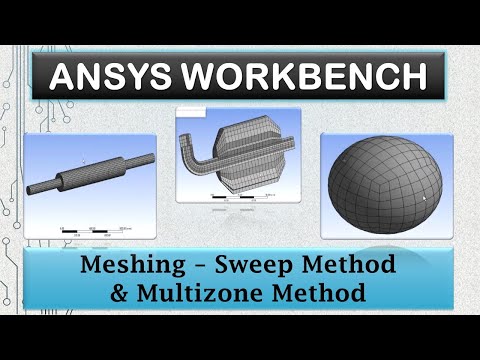 ANSYS Meshing - Sweep Method & Multi-zone Method - 19