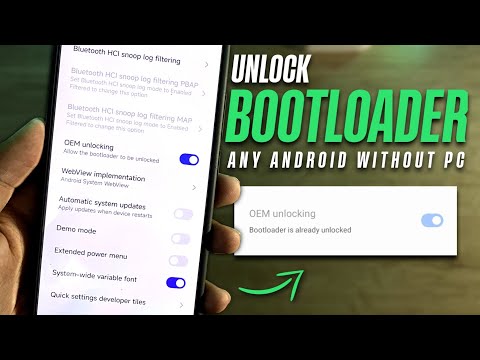 How to Unlock Bootloader Any Android No PC Required ! Easy Tutorial [English]