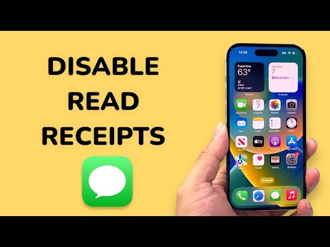 How To Disable Read Receipts On iPhone?