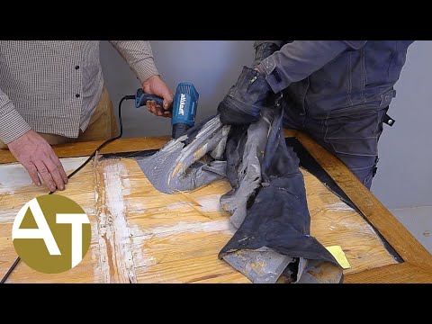 Small desk repair turned into major restoration