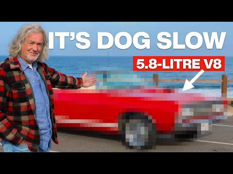 James May Drives A Ridiculously American Car