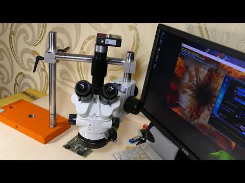 Microscope SZMN, trinocular with Ali