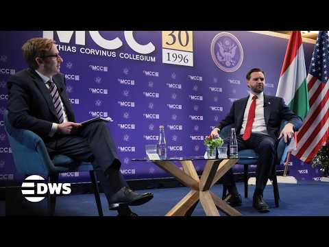 FULL INTERVIEW: JD Vance Delivers Powerful Remarks at Hungary’s Mathias Corvinus Collegium | AC14