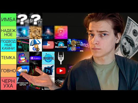 ВСЕ СПОСОБЫ ЗАРАБОТАТЬ В ИНТЕРНЕТЕ: ТИР ЛИСТ