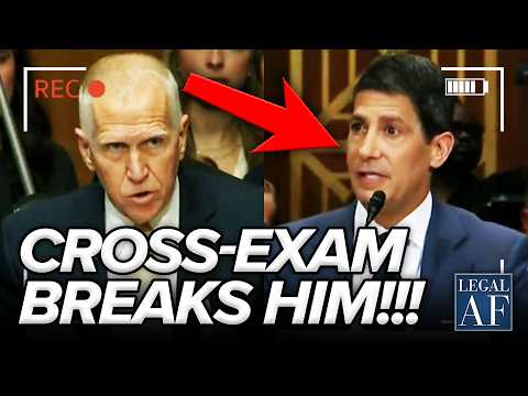 Trump FED Pick QUICKLY COLLAPSES under CROSS EXAM at HEARING!!