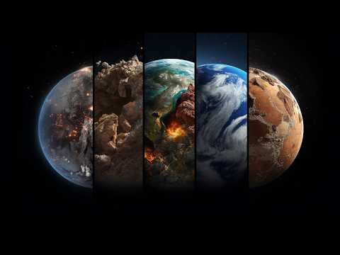 Les planètes Terres disparues - les paysages étonnants des passés lointains