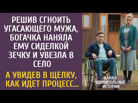 Решив сгноить угасающего мужа, богачка наняла сиделкой зечку и увезла в село… А подсмотрев в щелку