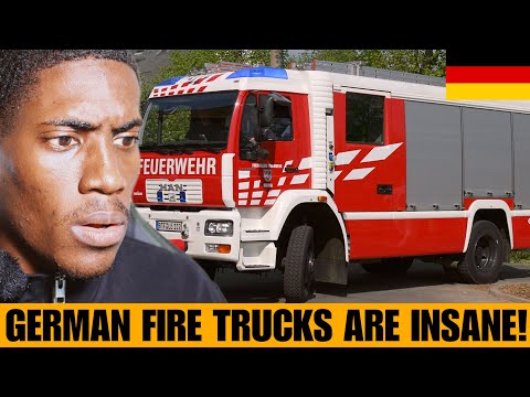 American Fire Trucks VS German Fire Trucks