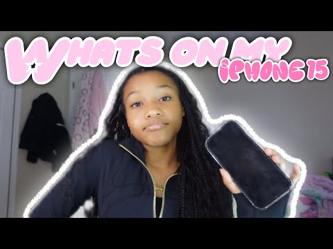 ★ WHATS ON MY IPHONE 15🩷 ★