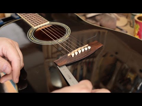 Repairing a Lifting Acoustic Guitar Bridge