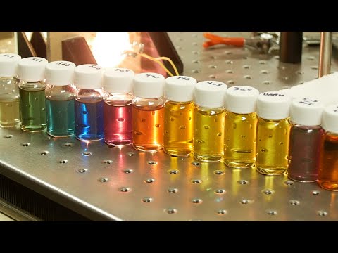 Silver nanoprisms grown into structural colors by high power LEDs