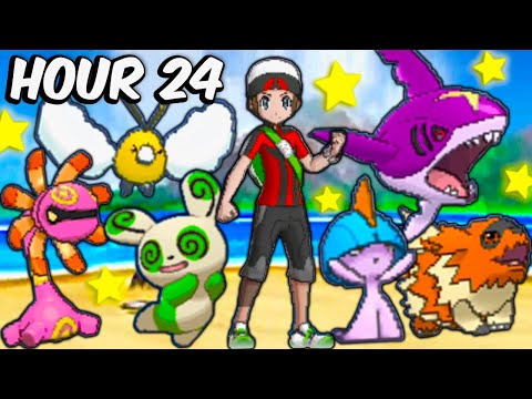 I Spent 24 HOURS SHINY Hunting in Pokemon Omega Ruby!
