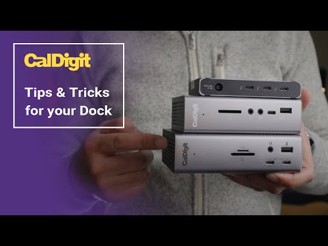 10 Tips & Tricks for your CalDigit Thunderbolt Docks
