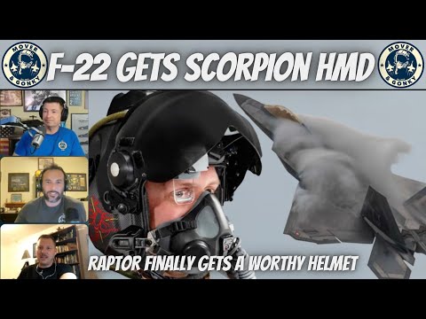 F-22 Raptor Upgrades to Scorpion HMD – Fighter Pilots React