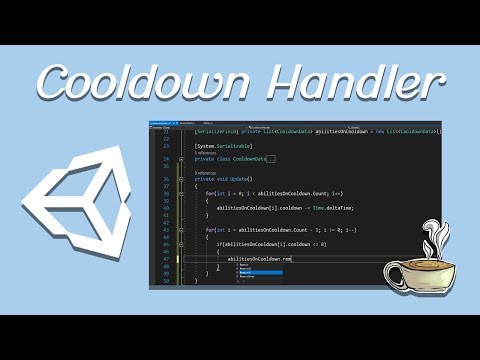 Creating Characters And Abilities - Cooldown Handler - Unity Tutorial