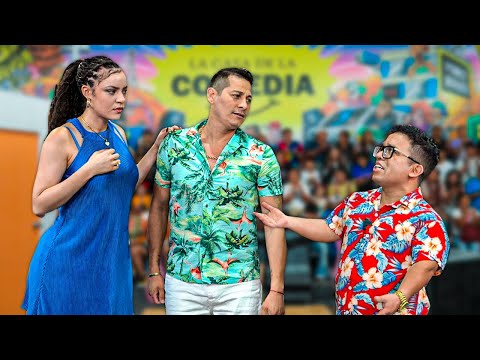 Chikiplum cela a Lisandra con su ex | La Casa de la Comedia