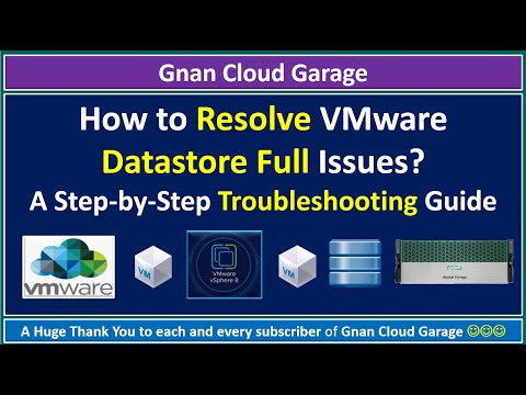 How to Resolve VMware Datastore Full Issues? | A Step-by-Step Troubleshooting Guide