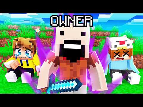 I Pretended To Be The Minecraft OWNER To Troll MY FRIENDS…