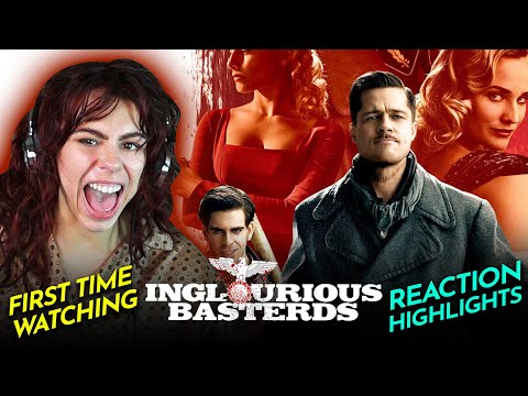 Leia cheers for INGLOURIOUS BASTERDS (2009) Movie Reactions FIRST TIME WATCHING [Reissue]