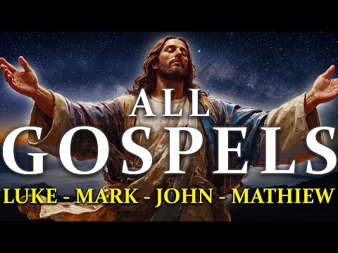 Fall Asleep to The Complete Story of Jesus | 4 Gospels | The Ultimate Jesus Reading Experience