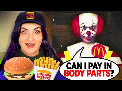I Tried Working Nightshifts at a Burger Kiosk ...but I Had To Feed My LITERAL NIGHTMARES
