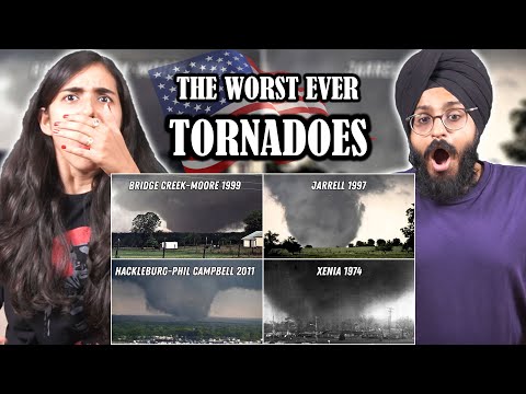 SHOCKING!! Indians React to Most Infamous F5 or EF5 Tornadoes!!