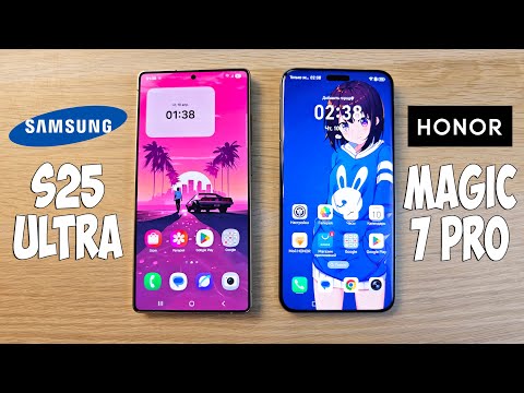 SAMSUNG GALAXY S25 ULTRA VS HONOR MAGIC 7 PRO - ЧТО ВЫБРАТЬ? ПОЛНОЕ СРАВНЕНИЕ!