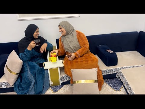 My sister, I spare no expense for her 👌 She entered my home and found goodness waiting for her 🐓🏡...