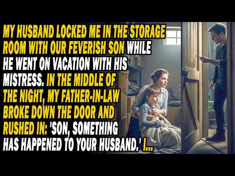 Husband Locked Me And Our Feverish Kid In Storage🚪To Vacation With His Mistre💔Midnight, Fil Broke In