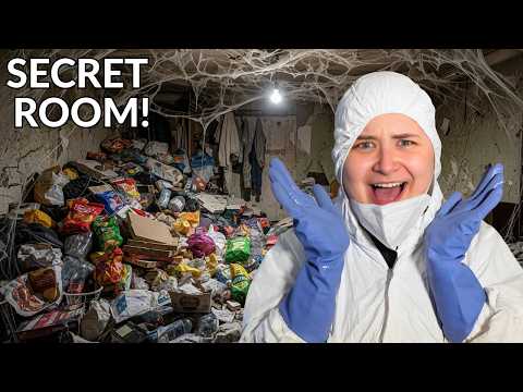 Cleaning an ABANDONED House Full of Spiders