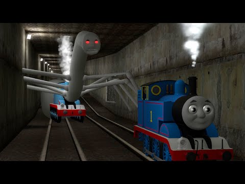 Building a Thomas Train Chased By Cursed Thomas and Friends Family in Garry's Mod!?