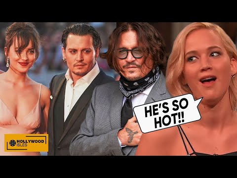 Celebrities Flirting And Praising Johnny Depp