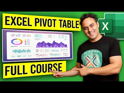 Master Excel Pivot Tables, Excel Slicers and Interactive Excel Dashboards -  FULL COURSE!