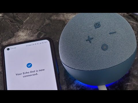 How to connect alexa to phone | Echo dot 4th generation setup | Connect alexa to wifi