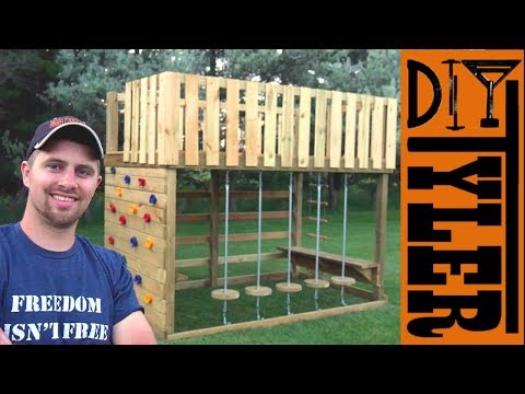 Mini Obstacle Course / Jungle Gym / Climbing Gym for your Kids