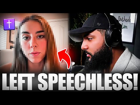 Christian Woman Starts PANICKING When Confronted