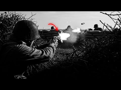 They Mocked His “Pistol Only Crawl” — Until He Took Out a Machine Gun Crew on D Day