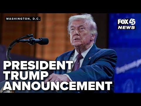 LIVE: TRUMP ANNOUNCEMENT