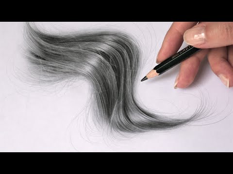 This TIP will bring your drawings to life - Drawing REALISTIC HAIR and Figure Studies.
